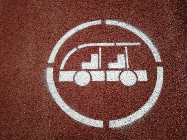 承德绿道彩色标线施工图